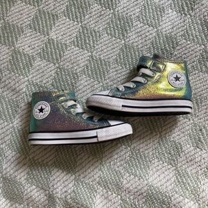 Iridescent Baby/Toddler Converses